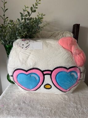 Sanrio Hello Kitty Jumbo Plush Pillow NWT
